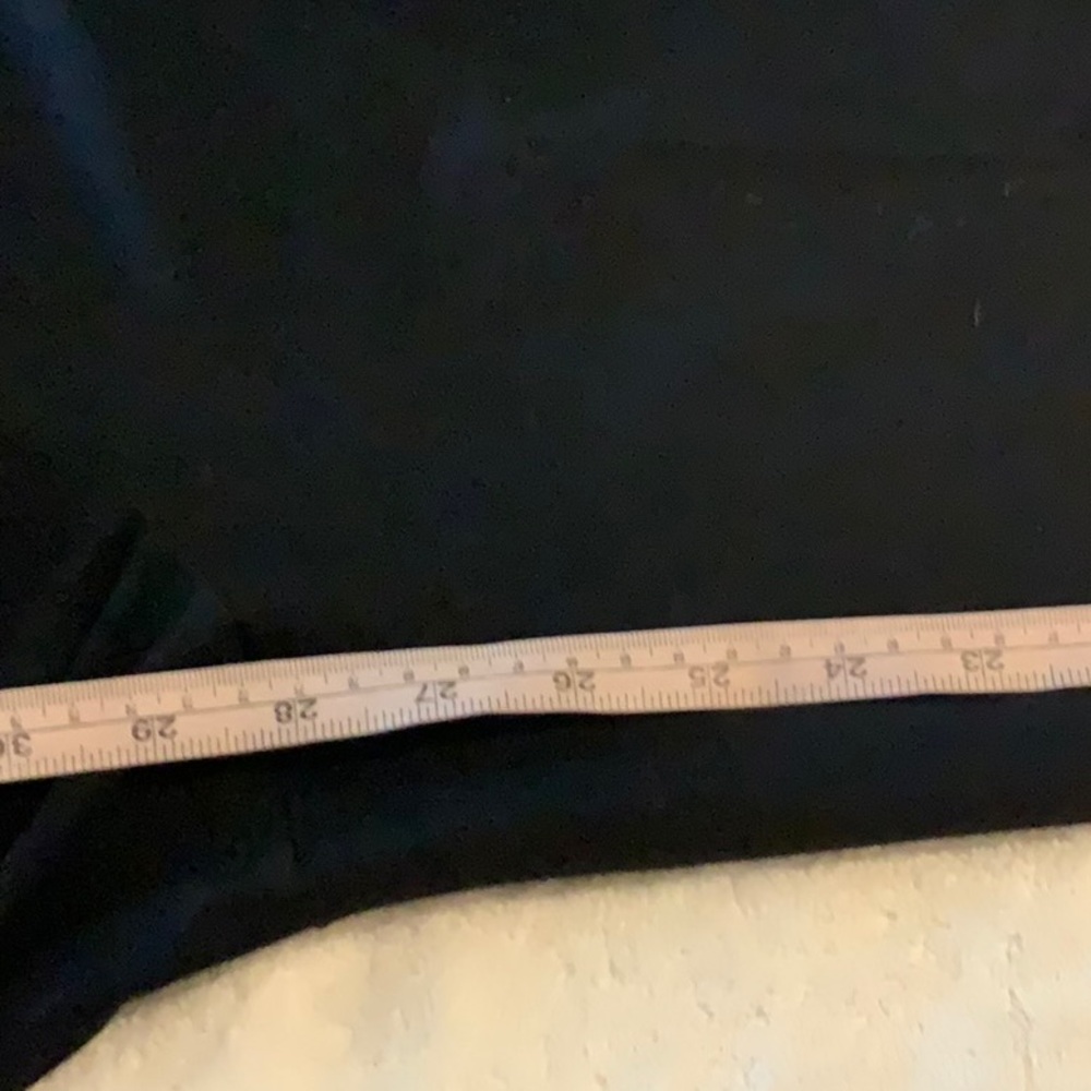 Eileen Fisher Black Straight Leg Trousers petite large - Picture 7 of 8
